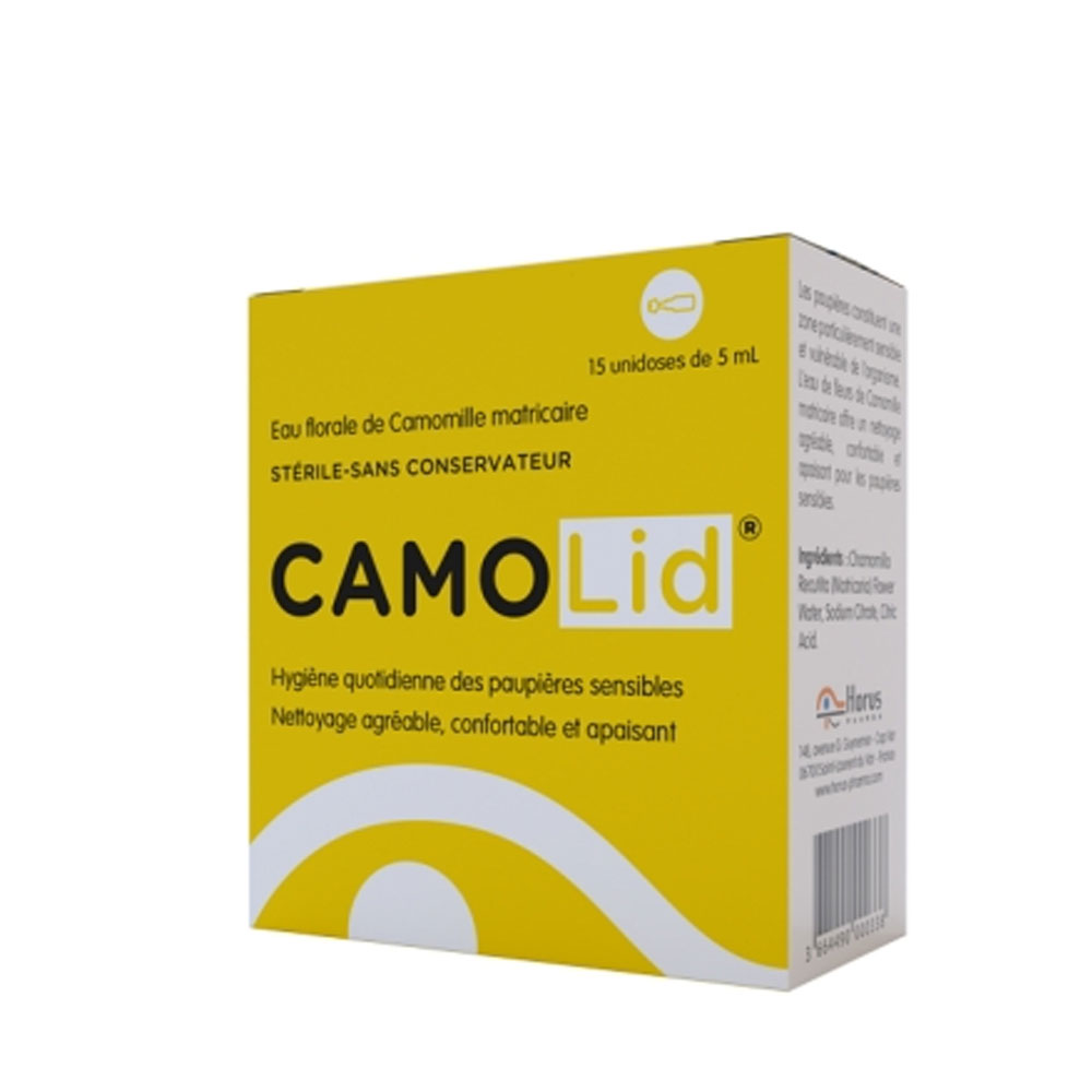 Dulcis Health Science Camolid Eau florale de Camomille matricaire 15 unidoses de 5ml