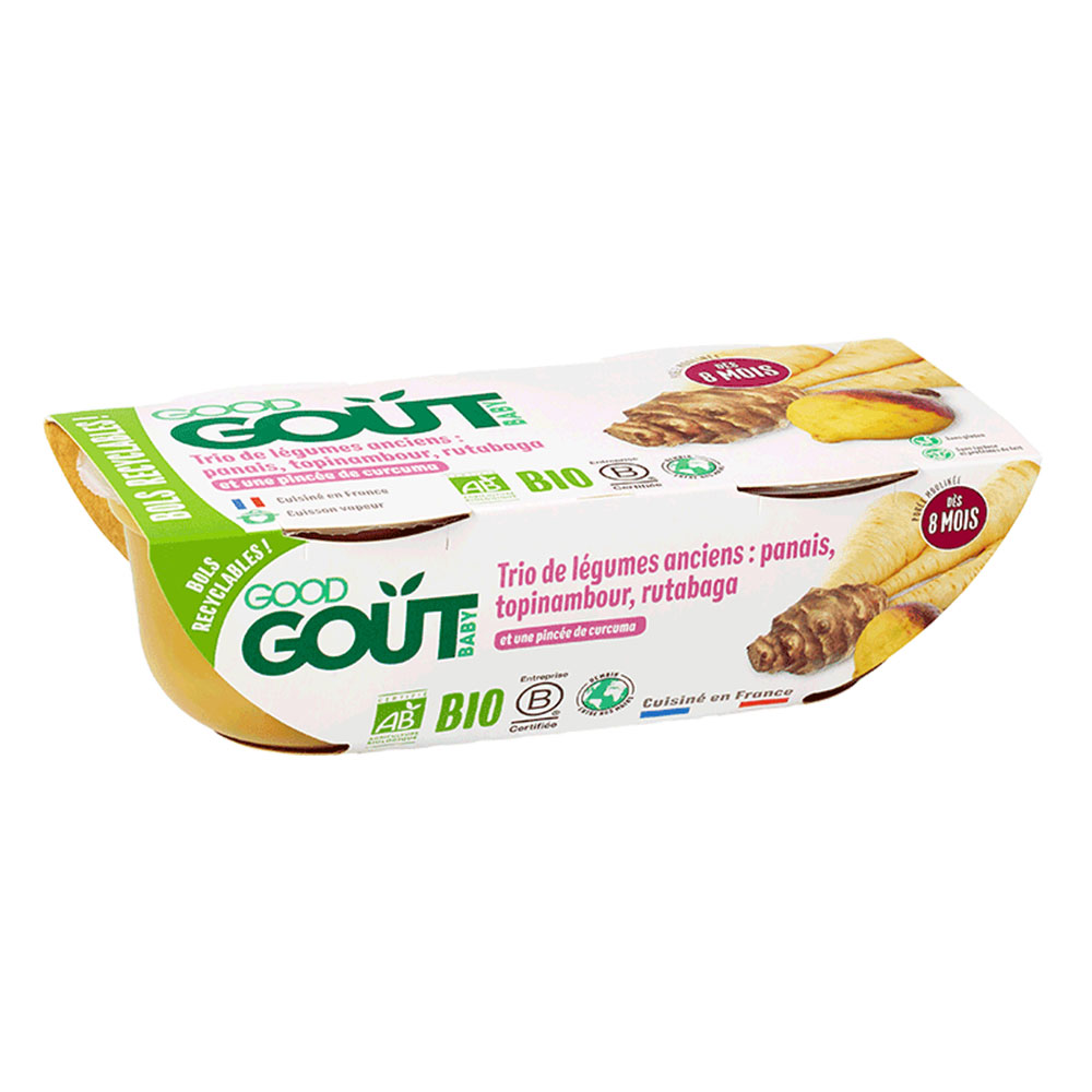Good Gout Petits Plats Bébé Bio Dès 8 mois 2x190g