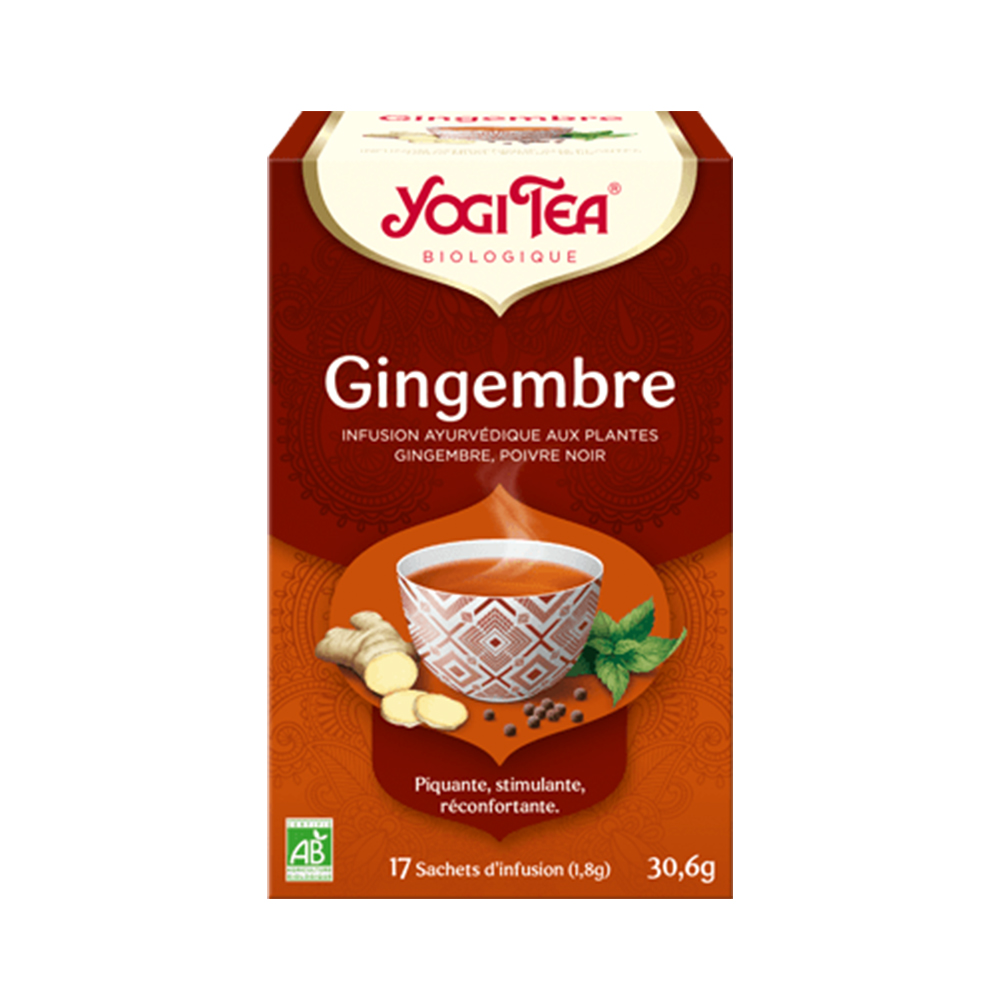 Yogi Tea Gingembre 17 Sachets