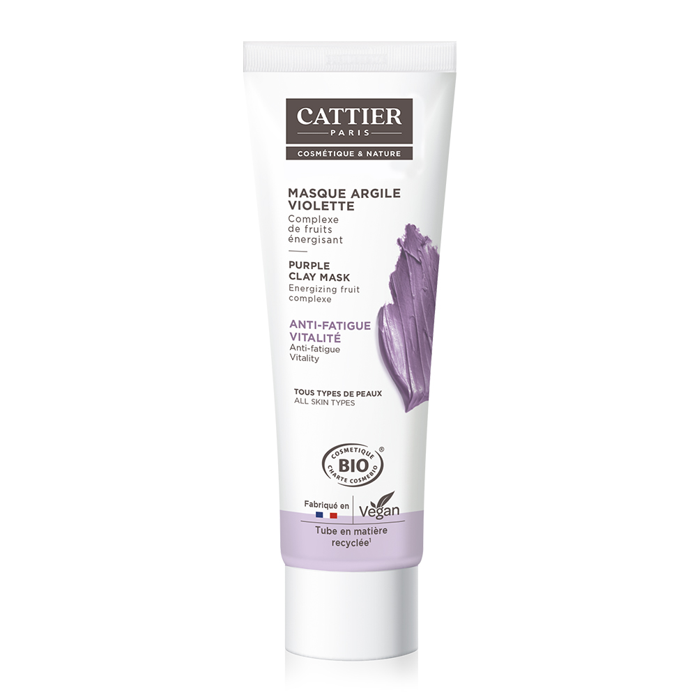 Cattier Argile Masque Violette Bio 100ml