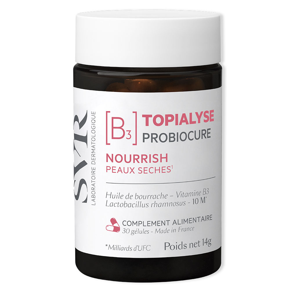 Svr Probiocure Topialyse Nourrish Peaux Sèches 30 gélules