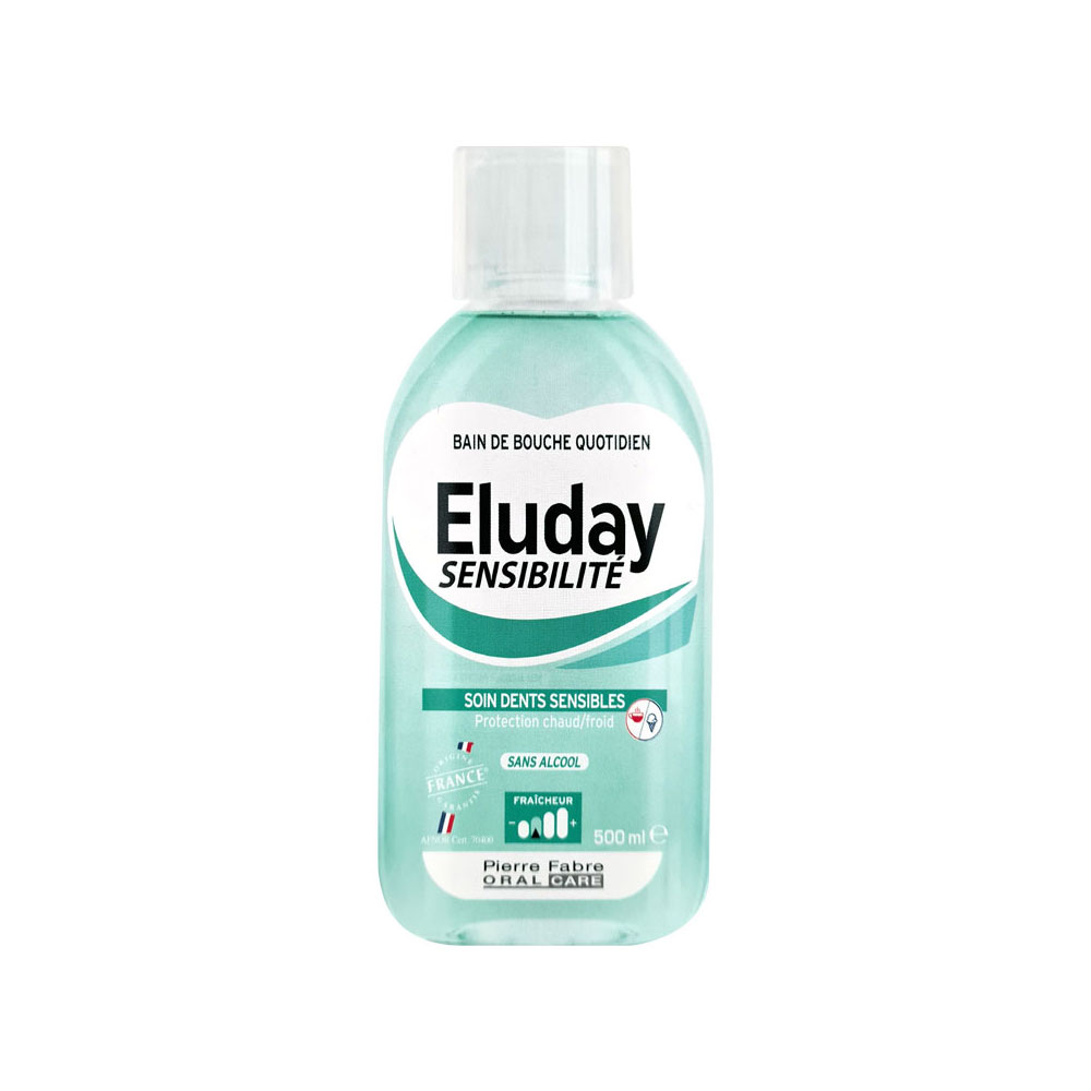 Eluday Bain de Bouche Dents Sensibles 500ml