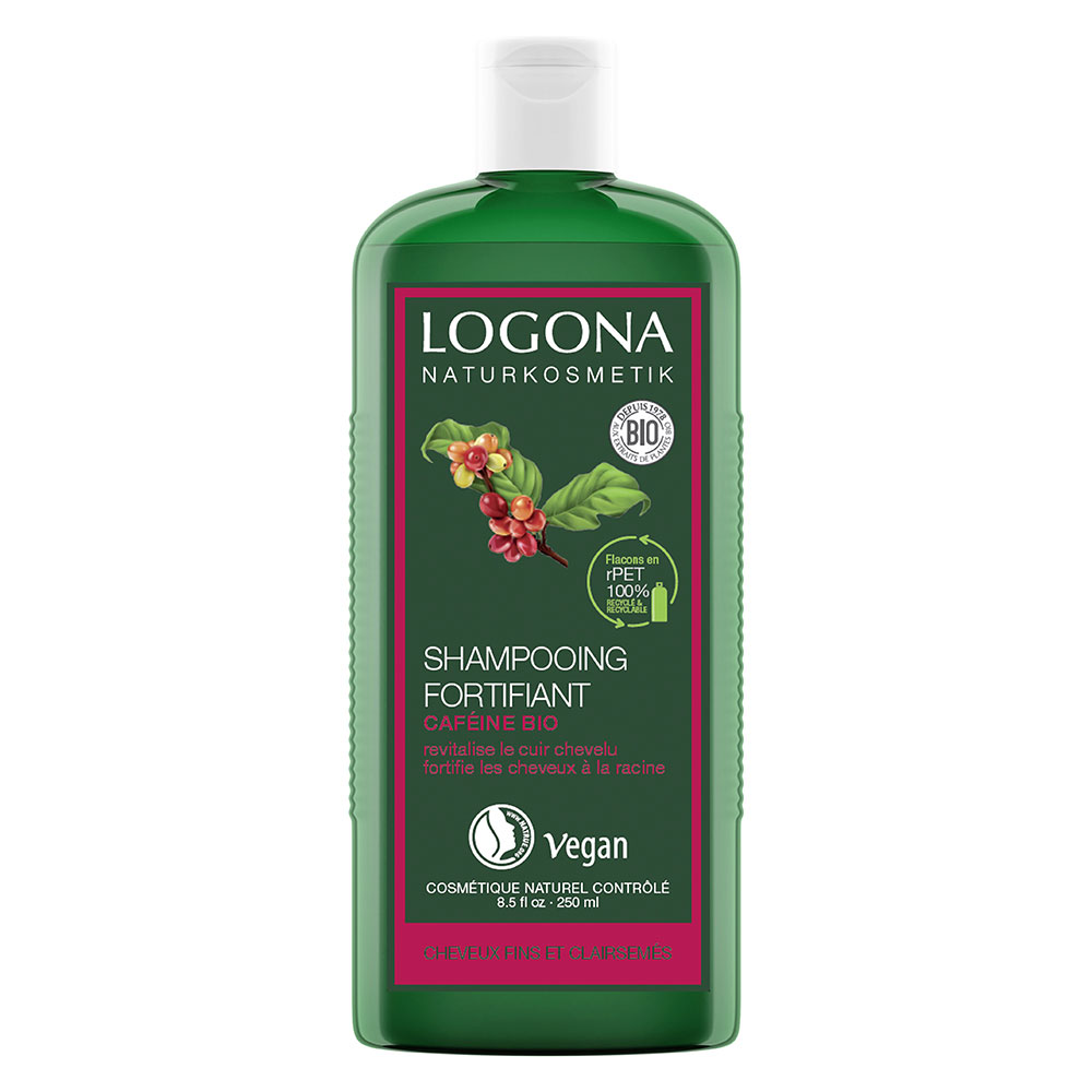 Logona Shampooing fortifiant caféine bio 250ml