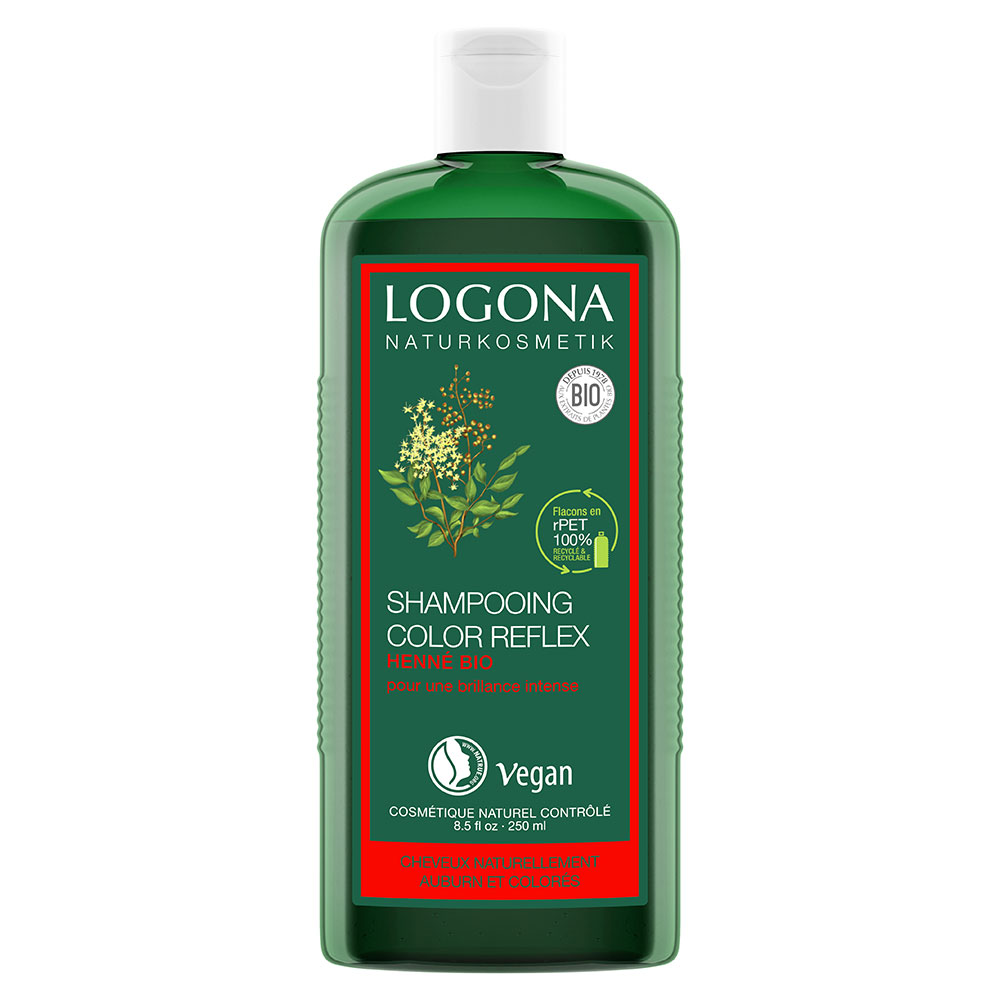 Logona Shampooing color reflex au henné 250ml