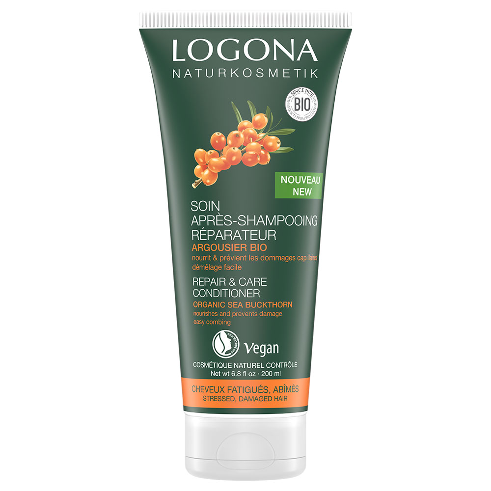 Logona Soin après-shampooing réparateur argoursier 200ml