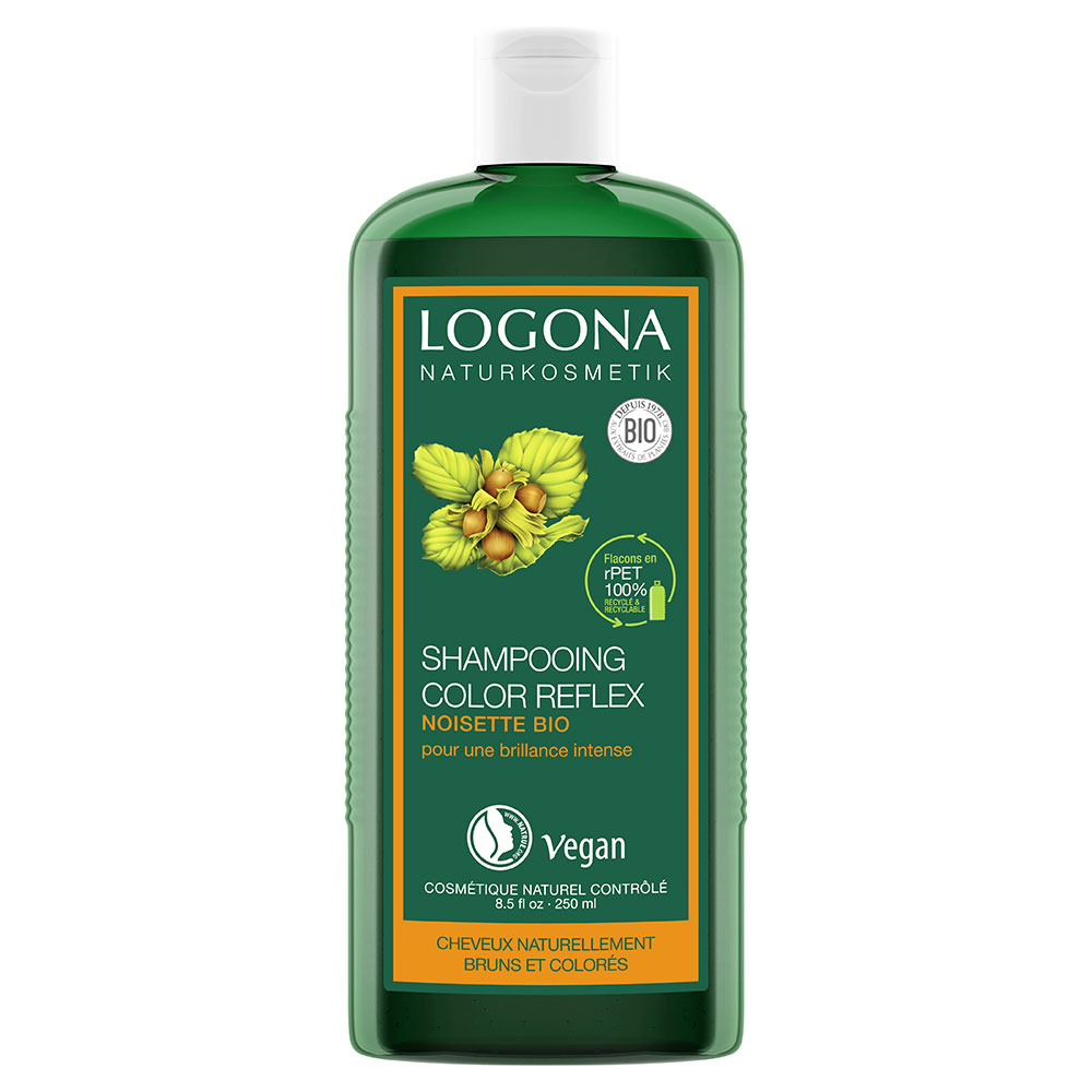 Logona Shampooing color reflex à la noisette 250ml