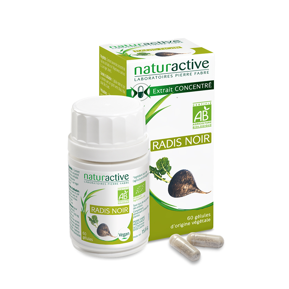 Naturactive Radis Noir Bio 60 gélules
