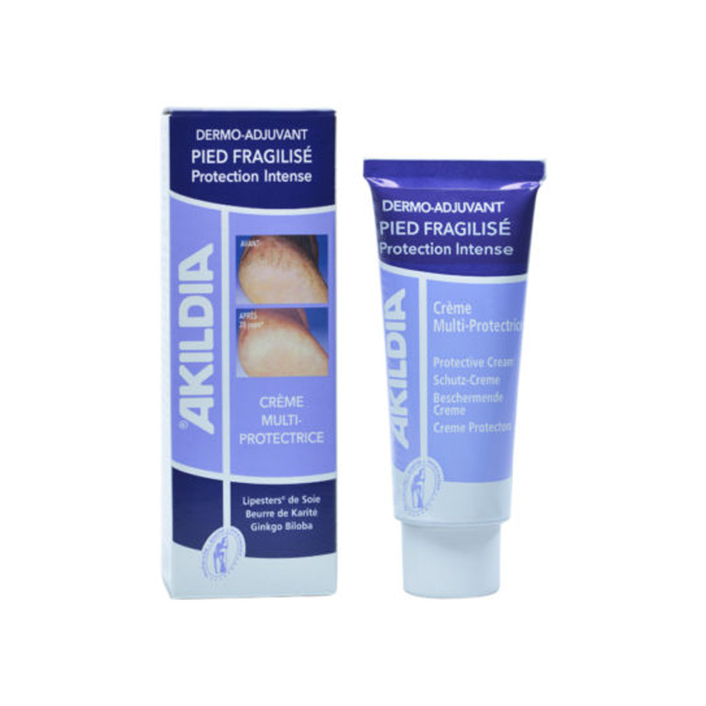 Asepta Akildia Creme Multi-protectrice Dermo-adjuvant Pied Diabetique 75ml