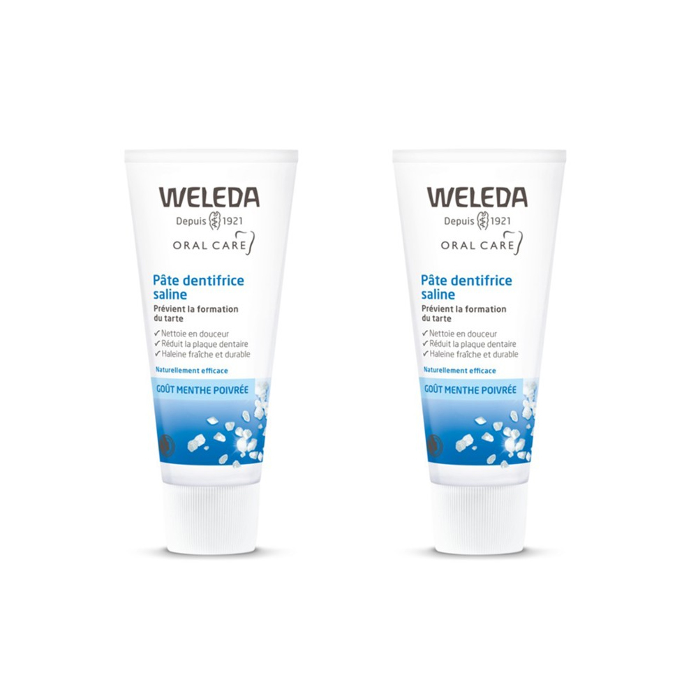 Weleda Pate Dentifrice Saline 2x75ml