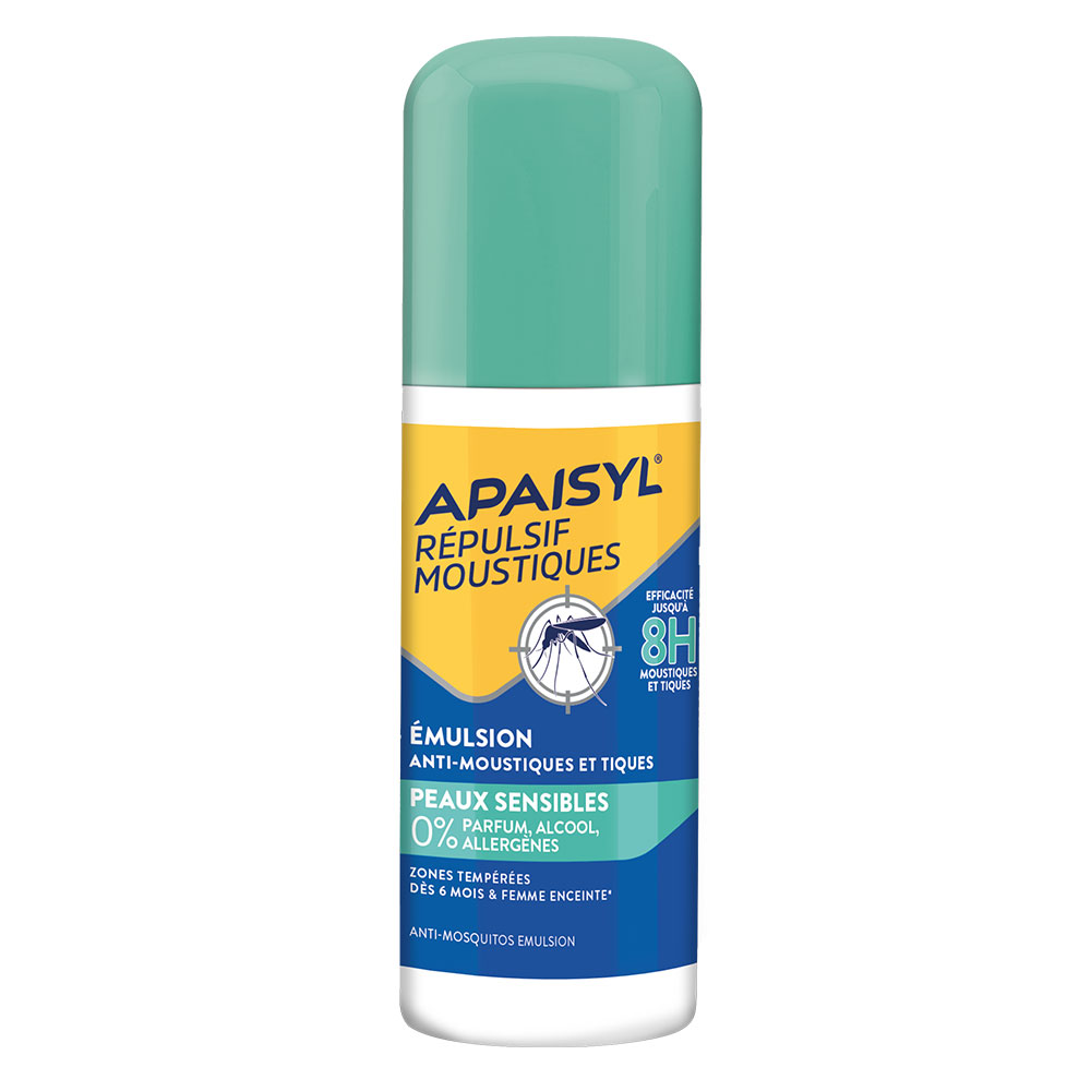 Apaisyl Anti-moustiques Emulsion Peaux Sensibles Des 12 Mois 90ml