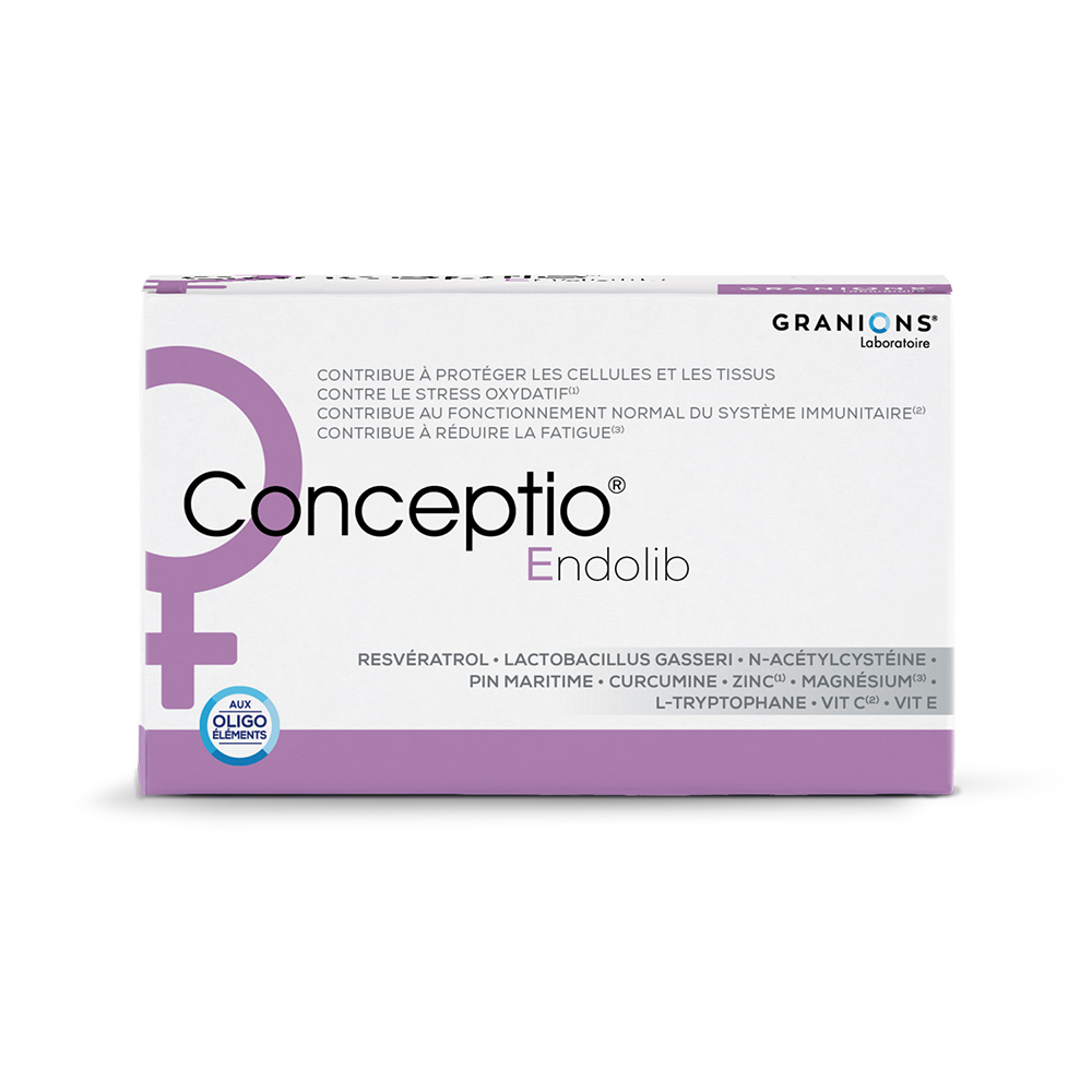 Granions Endolib 90 Gelules Conceptio
