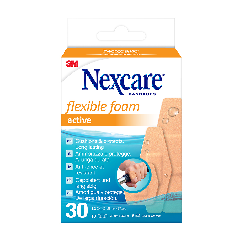 Nexcare Active 360 antichoc et résistant x30