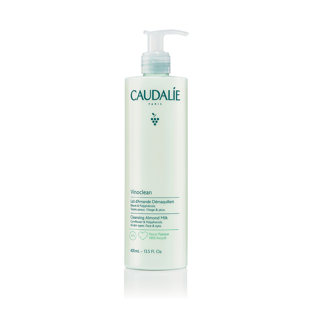 Caudalie Vinoclean Lait d'Amande Démaquillant Visage Et Yeux 400ml