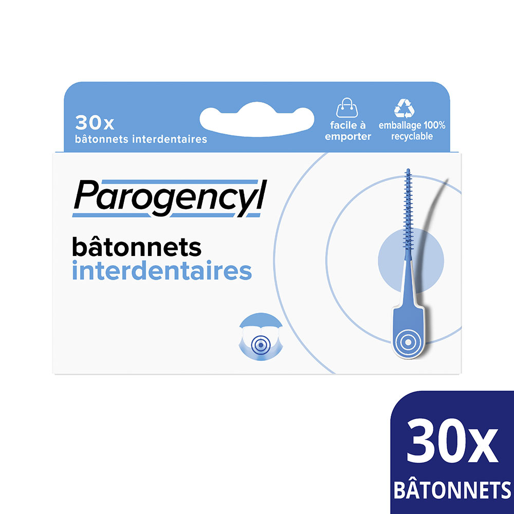 Parogencyl Bâtonnets interdentaires x30