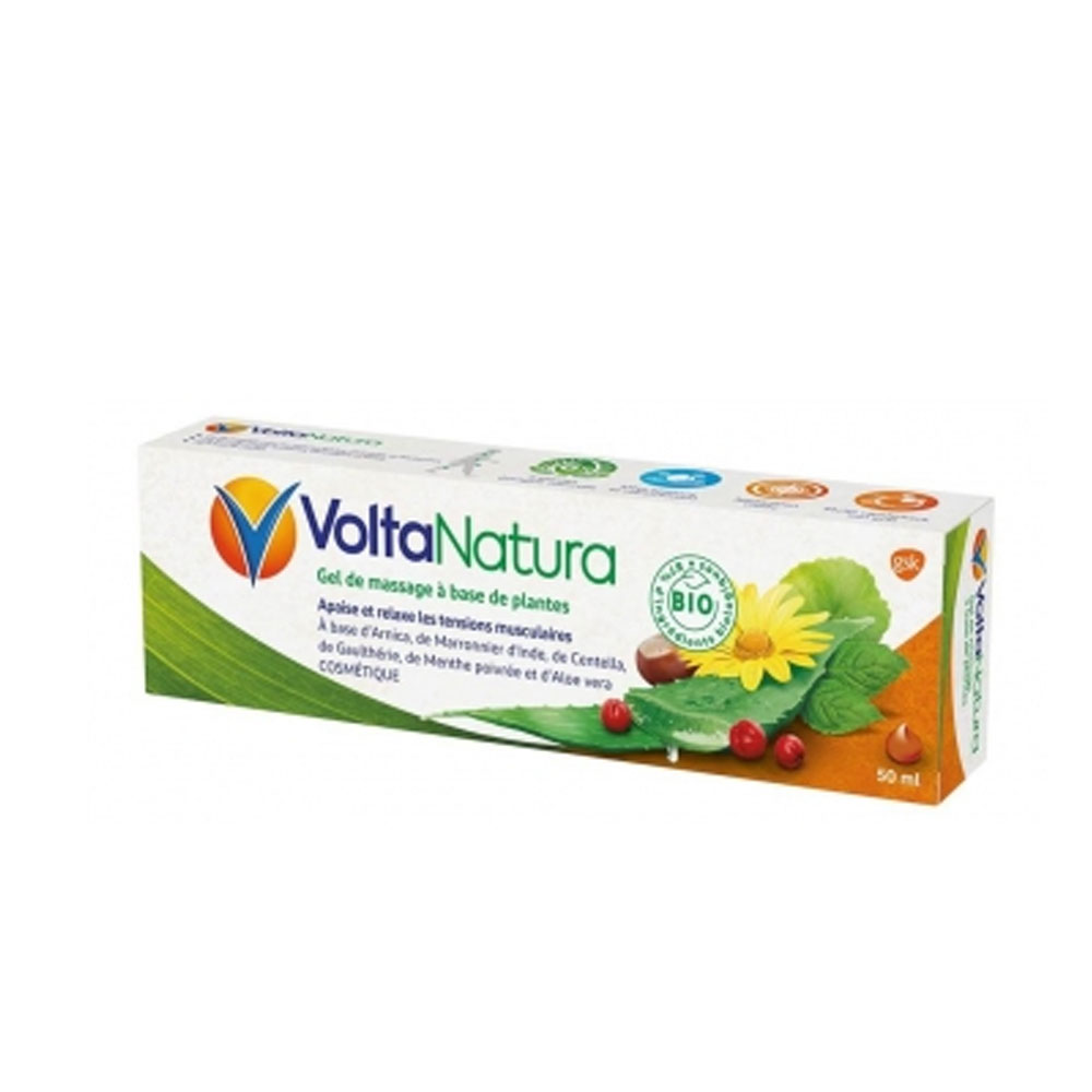 Voltanatura Gel de massage à base de plantes 50ml