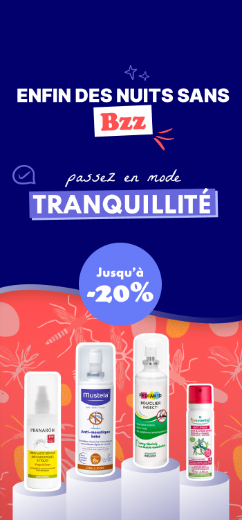 Profitez d'une offre jusqu'à -20% sur une sélection anti-moustiques !